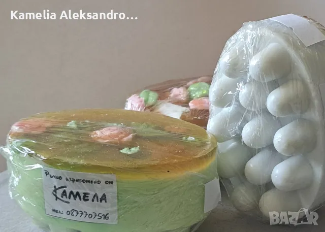 Домашен сапун-масажен с невен или люляк-голям 140 грама, снимка 6 - Козметика за тяло - 49458554