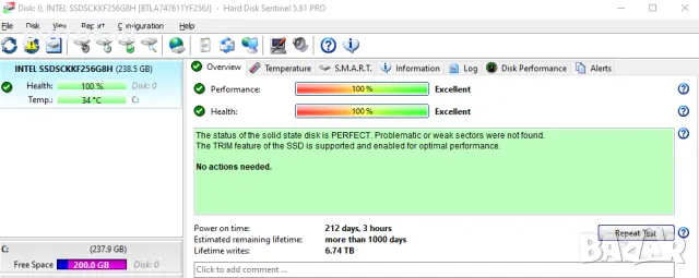 +ГАРАНЦИЯ! Лаптоп Lenovo Think Pad 13 2nd Gen Intel Core i3-7100U / 8GB RAM / 256GB SSD, снимка 9 - Лаптопи за дома - 48684057