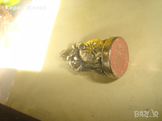 ОЛОВНО ВОЙНИЧЕ СТАРА МЕТАЛНА ФИГУРКА за ШАХ ВОИН ЧОВЕЧЕ НИКЕЛИРАНО 24403, снимка 8 - Колекции - 34561304