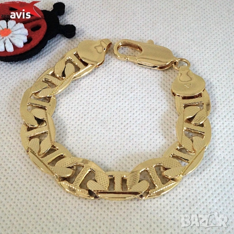 Гривна с 14К златно покритие 234878