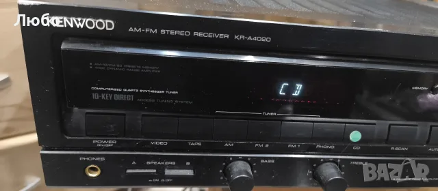 Усилвател Kenwood KR-A 4020, снимка 2 - Ресийвъри, усилватели, смесителни пултове - 56516309
