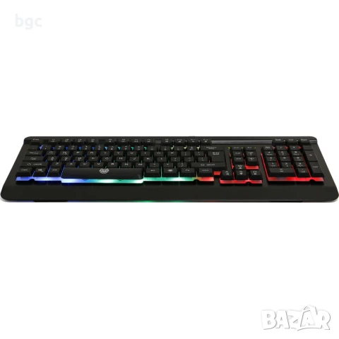 Светеща Клавиатура Gaming A+ Ghost, Метална, Rainbow подсветка, снимка 3 - Клавиатури и мишки - 50466950
