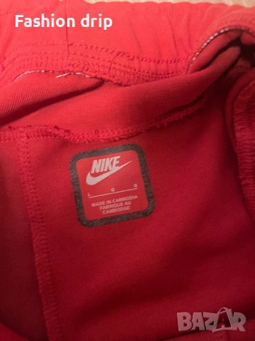 Nike tech fleece червен екип, снимка 3 - Спортни дрехи, екипи - 53923795