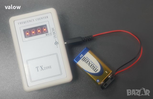 Тестер честотомер за дистанционни 250-450MHZ, снимка 4 - Други инструменти - 39808845