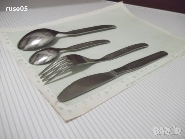 Лот от 24 бр. прибора за хранене съветски нови, снимка 7 - Прибори за хранене, готвене и сервиране - 52515048