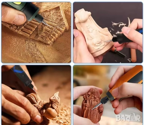 К-кт 6бр фрези за дърворезба, снимка 6 - Други инструменти - 52206105