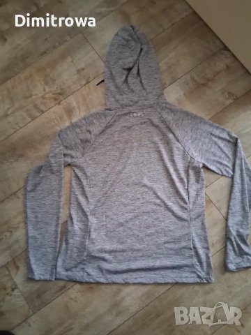Спортен дамски р-р L суитшърт с качулка Under Armour, снимка 7 - Суичъри - 49780023