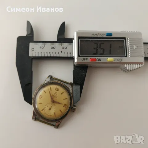 Стар швейцарски часовник Венус Venus Super 19 Rubis  #5747, снимка 9 - Мъжки - 47942705