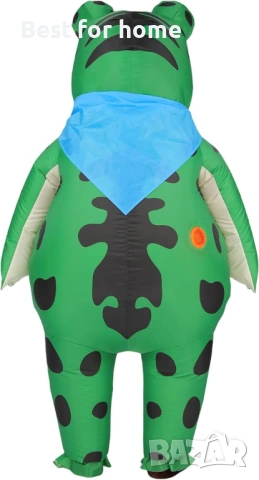 JINSTABAG Надуваем костюм за възрастни, жаба, цяло тяло, луксозен забавен костюм за мъже и жени, снимка 4 - Други стоки за дома - 54159915