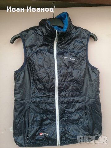 Ortovox Swisswool Piz Cartas Двустранна реверсивна грейка/елече