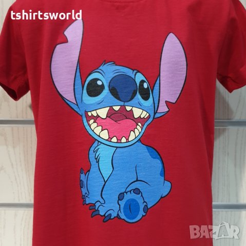 Нова детска тениска с дигитален печат Стич (Stitch), снимка 3 - Детски тениски и потници - 37494684