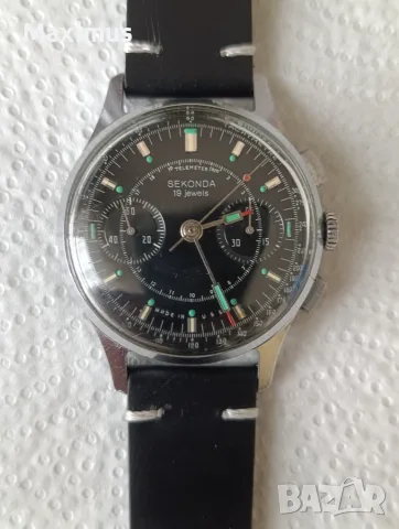 Poljot,Sekonda 3017 Chronograph , снимка 6 - Мъжки - 56180705