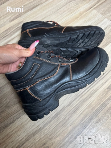 Мъжки кожени работни обувки SANTOS ! 46 н, снимка 5 - Мъжки боти - 52179804