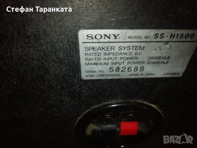 Кутий от тонколони Sony, снимка 9 - Тонколони - 42751815
