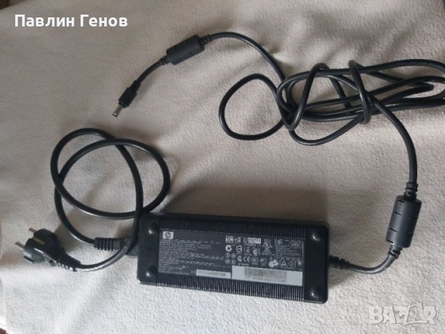 Оригинално зарядно захранване за лаптоп HP 18.5V 6.5A 120W, зарядно hp , Букса 5.5MM*2.5MM