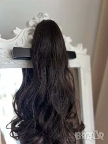 екстеншън / опашка с щипка , снимка 2 - Аксесоари за коса - 50346414