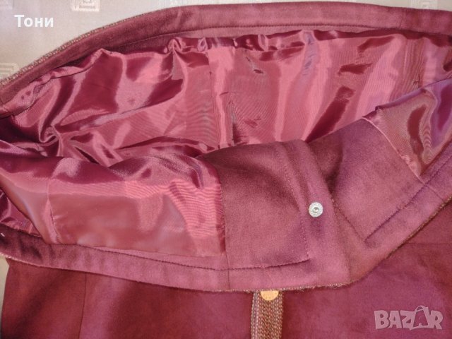 Красиво дамско сако Victoria 1 в цвят бордо Etere , снимка 14 - Сака - 35493807