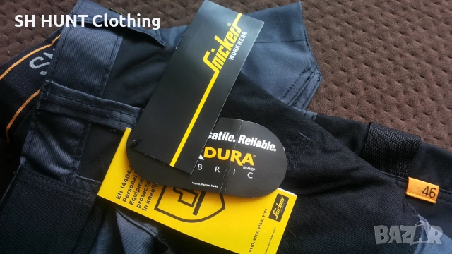 Snickers 6241 Allround Work Stretch Trouser разм 46 / S панталон с от части еластична материя W4-415, снимка 9 - Панталони - 52025525