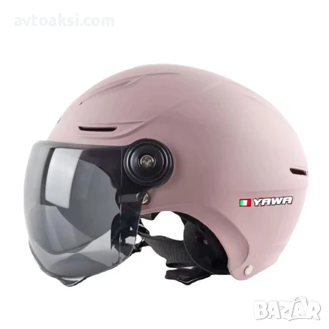 Каска за Мотор/Скутер YAWA Универсална 4-ри цвята, снимка 12 - Аксесоари и консумативи - 48958957