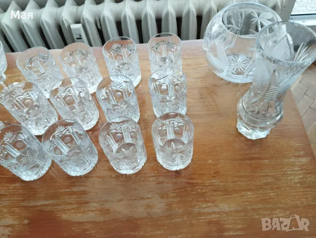 Кристални чаши за шампанско, снимка 14 - Чаши - 50370376