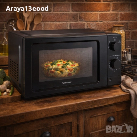 Микровълнова фурна Hanseatic Mikrowelle HM19B1M 700W, 19 л