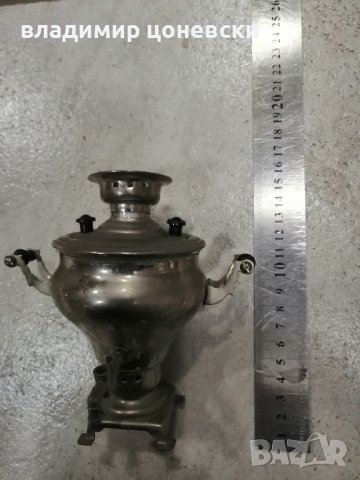 Малък декоративен самовар за украса, снимка 4 - Колекции - 39604290