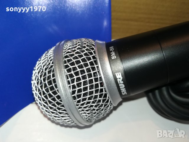 SHURE SM-58 MICROPHONE 1301220903, снимка 2 - Микрофони - 35420017