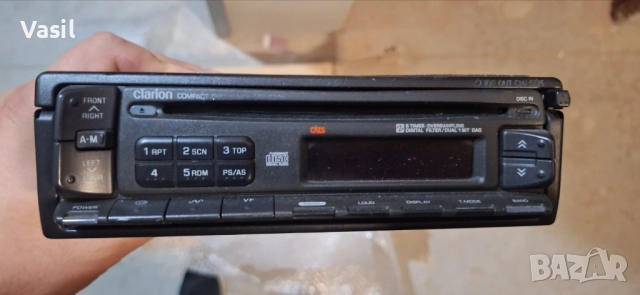 Оригинален CD плейър Clarion CDC6300 – Made in Japan+ окабеляване
