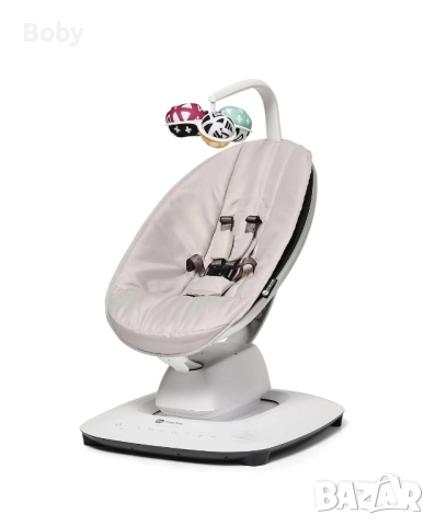 Бебешка Люлка шезлонг MamaRoo 5.0 4moms електрическа, снимка 2 - Детски шезлонги - 52941007