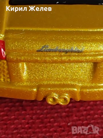 Метална количка LAMBORGHINI MADE IN CHINA перфектно състояние за КОЛЕКЦИЯ ДЕКОРАЦИЯ 19050, снимка 8 - Колекции - 40663496