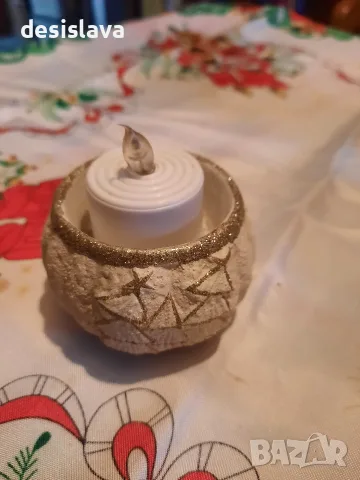 Продавам свещници за коледа
