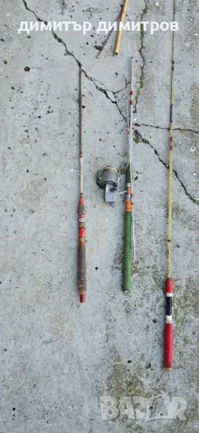 ретро въдици 5 броя, снимка 4 - Въдици - 48844303