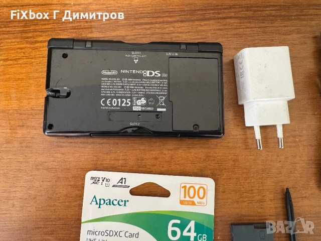 Nintendo DS lite с R4 + 64gb карта с много игри , снимка 4 - Nintendo конзоли - 54113392
