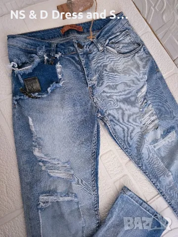 Дамски дънки , снимка 4 - Дънки - 43324128