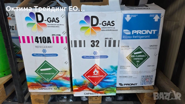 Бутилка за многократно пълнене REFRIGERANT, Freon R410 10kga