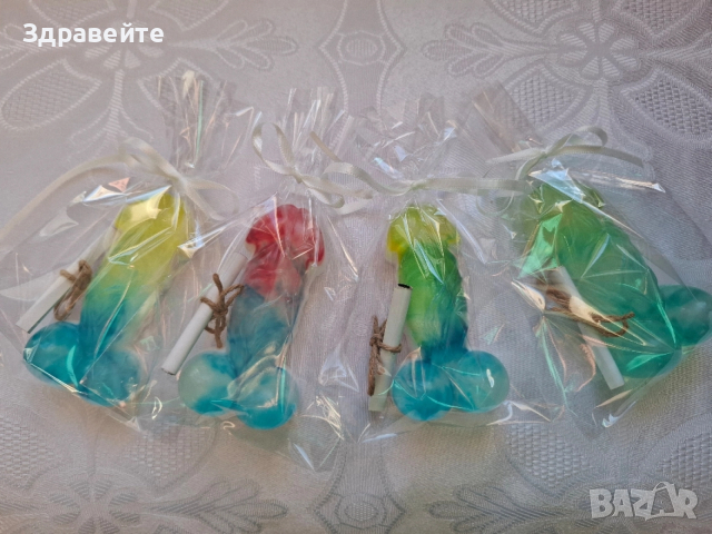 Весели глицеринови сапунчета за весели изненади, снимка 5 - Декорация за дома - 52770268