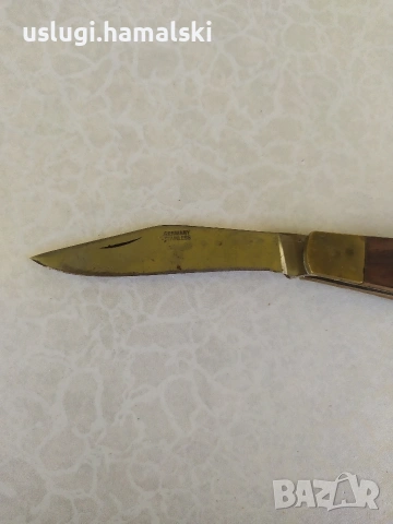 Ретро немски джобен нож, снимка 3 - Антикварни и старинни предмети - 53046638