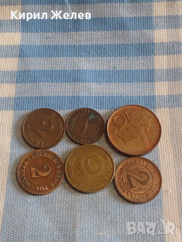 Лот монети 6 броя пфенинг,крони Германия, Чехия за КОЛЕКЦИЯ ДЕКОРАЦИЯ 31489