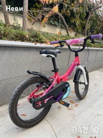 Детски велосипед CROSS DAISY 16 с помощни гуми за момиче, снимка 2 - Велосипеди - 54176793