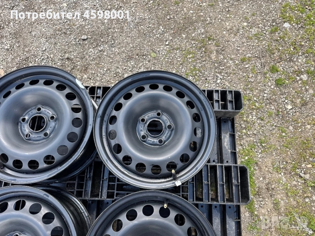 4бр.Оригинални железни джанти 15цола 5x105 + ДАТЧИЦИ за Opel Astra J,K,Chevrolet AveoC,Cruze, снимка 6 - Гуми и джанти - 54010738