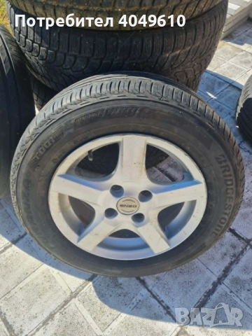 гуми с джанти комплект, снимка 2 - Гуми и джанти - 54351278