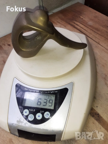 Стара изящна статуетка фигура пластика масивен бронз, снимка 7 - Антикварни и старинни предмети - 54220613