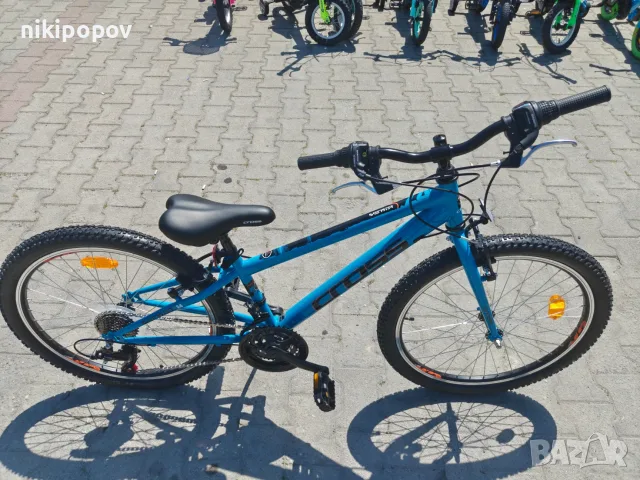 CROSS Велосипед 24" SPEEDSTER син, снимка 3 - Велосипеди - 56530113