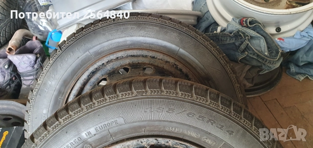 2бр.зимни гуми 185/65/14, снимка 2 - Гуми и джанти - 51606155