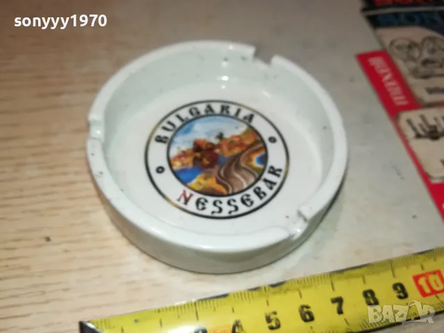 ПЕПЕЛНИК-ПОРЦЕЛАН БЯЛ 1405251625, снимка 2 - Колекции - 50288055