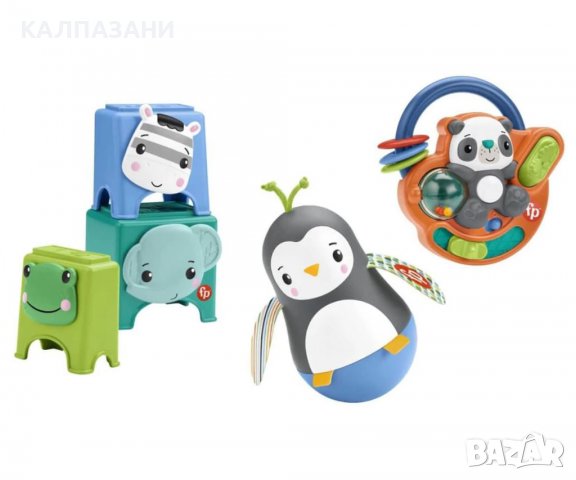 Комплект Fisher Price Hello Senses, 6м+ HFJ93, снимка 2 - Музикални играчки - 38821416