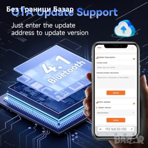 Нов Адаптер за безжичен CarPlay, 5GHz Bluetooth, Plug & Play за кола , снимка 4 - Друга електроника - 47618290