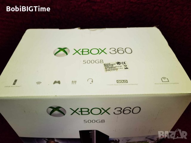 Xbox 360E Стоков Пълен Комплект , снимка 3 - Xbox конзоли - 44357077