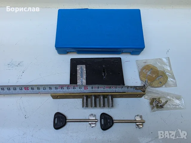 Секретна брава от старите, снимка 6 - Заключващи механизми, брави и катинари - 56378076