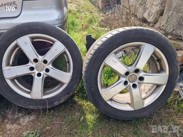 Лети джанти 5 × 110 ×17, снимка 3 - Гуми и джанти - 53936279